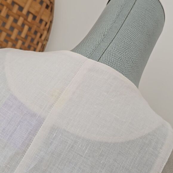 Ercu | Linen and Suede Bomber Jacket - Picture 7 of 9